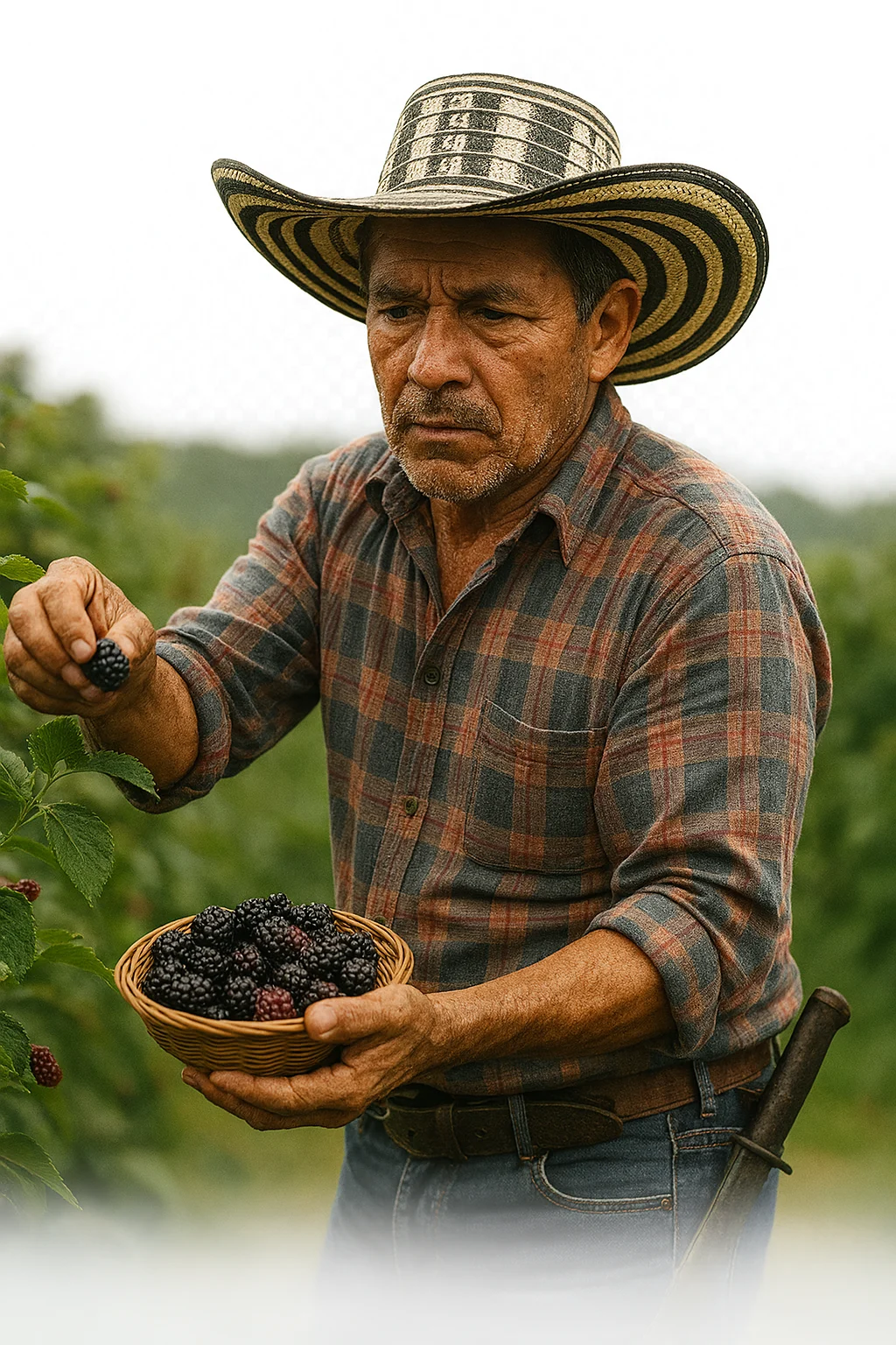 Nuestro equipo en la finca